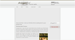 Desktop Screenshot of farmgatebeef.net.au